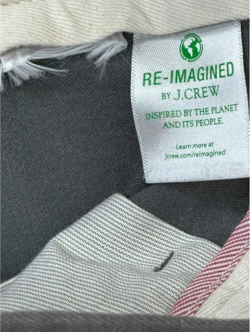 J Crew 770 Straight Stretch Flat Chinos Green Mens 33/30